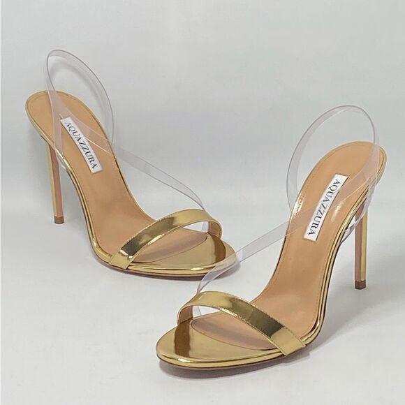 Aquazzura Perfect Kiss High-Heel Sandals size 38 - Picture 7 of 11